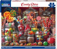 WHITE MTN PUZZLE 500PC CANDY STORE