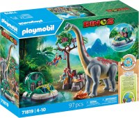 PLAYMOBIL BRACHIOSAURUS W/HOVERCRAFT