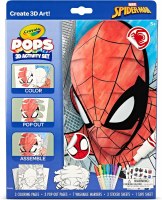 CRAYOLA POPS 3D ACTIVITY SPIDERMAN