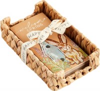 MUD PIE WELCOME EASTER GUEST NAPKIN SET