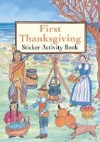 DOVER STICKER BOOK  FIRST THANKSGIVING