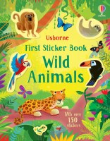 USBORNE FIRST STICKER BOOK WILD ANIMALS