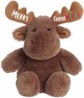 AURORA 12" MERRY CHRISTMOOSE