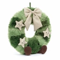 JELLYCAT AMUSEABLES NORDIC SPRUCE WREATH