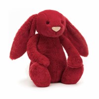 JELLYCAT BASHFUL BUNNY LUXE SCARLETT BIG