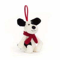 JELLYCAT BASHFUL PUPPY ORNAMENT