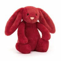 JELLYCAT SMALL BASHFUL CRANBERRY BUNNY