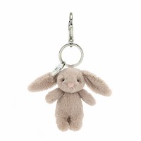 JELLYCAT BASHFUL BUNNY BEIGE BAG CHARM