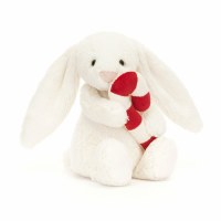 JELLYCAT BASHFUL BUNNY W/CANDY CANE