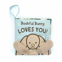 JELLYCAT BASHFUL BUNNY LOVES YOU BOOK