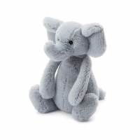JELLYCAT BASHFUL GREY ELEPHANT SMALL