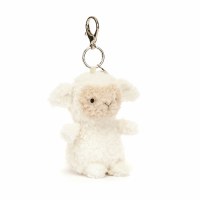 JELLYCAT LITTLE LAMB BAG CHARM