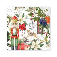 MICHEL COCKTAIL NAPKINS NUTCRACKER