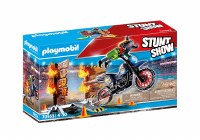 PLAYMOBIL STUNT SHOW MOTOCROSS W/FIRE