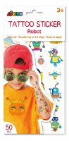 AVENIR TATTOO STICKERS ROBOT