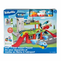 KIDOOZIE SLIDE 'N SOAR AIRPORT PLAYSET