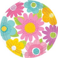 AMSCAN SPRING FLING DES PLATES