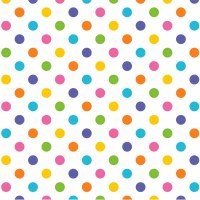 AMSCAN TISSUE PAPER POLKA DOTS