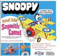 ATLANTIS SNOOPY & SOPWITH CAMEL