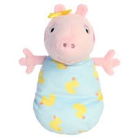AURORA 8" BABY EVIE IN SWADDLE