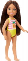 BARBIE CLUB CHELSEA BEACH DOLL PINEAPPLE