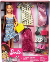 BARBIE DOLL W/FASHIONS & ACCESSORIES