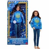 BARBIE HOLIDAY SWEATER DOLL HANUKKAH