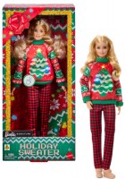 BARBIE HOLIDAY UGLY SWEATER DOLL BLONDE