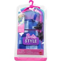 BARBIE OUTFIT BLUE CHECK