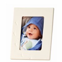 BELLEEK BABY GIRL   PHOTO FRAME