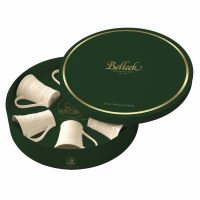 BELLEEK CLADDAGH 6 MUGS GIFTBOX