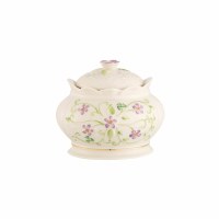 BELLEEK IRISH FLAX BOX