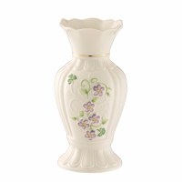 BELLEEK IRISH FLAX VASE