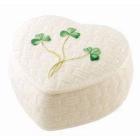 BELLEEK KYLEMORE    TRINKET BOX