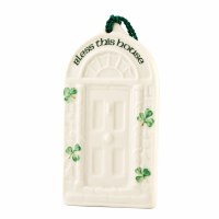 BELLEEK ORNAMENT HOUSE BLESSING