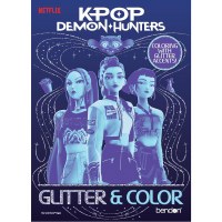BENDON GLITTER & COLOR BOOK K-POP