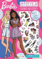 BENDON PUFFY STICKER BOOK BARBIE