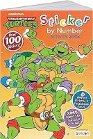 BENDON STICKER BY NUMBER TMNT