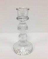 BIEDERMAN 6" RIBBED CANDLESTICK HOLDER