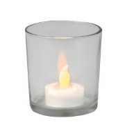 BIEDERMAN VOTIVE HOLDER CLEAR