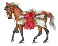 BREYER 2024 HOLIDAY HORSE APRIS SKI