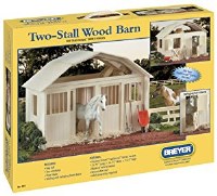 BREYER DLX PAINTED  TWO STALL BARN