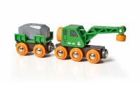 BRIO CLEVER CRANE WAGON