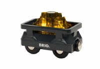 BRIO LIGHT UP GOLD WAGON