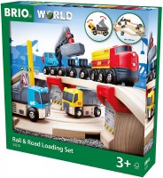 BRIO RAIL & ROAD QUARRY SET