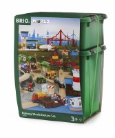 BRIO RAILWAY WORLD DELUXE SET