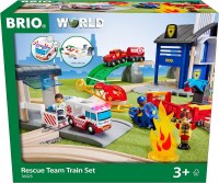 BRIO RESCUE TEAM TRAIN SET