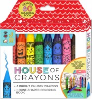 HOUSE OF CRAYONS W/COLORING BOOK