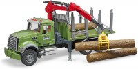 BRUDER MACK GRANITE TIMBE RTRUCK W/CRANE