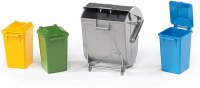 BRUDER TRASH BIN SET